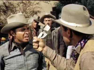 - What are you meddling with?
- The kid's had enough! - Six Black Horses