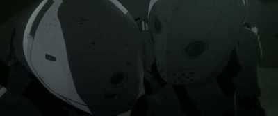 What are you saying, Atsuji? Run! - Blame!