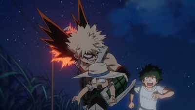 What are you saying?
If there really is a villain… - My Hero Academia: Heroes Rising