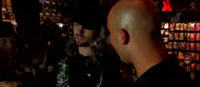 - What, are you serious?
(creepy guy stammering) - House of Clowns