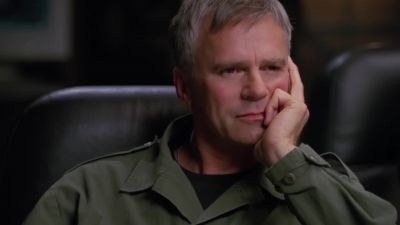 What are you smiling at? - Stargate SG-1