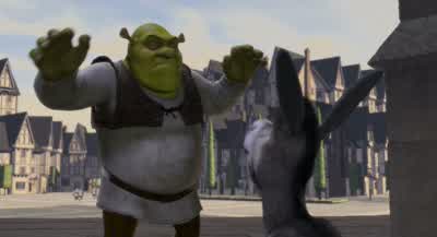 What are you talking about It's the line it's the line you got to wait forThe priest is going to say Speak now or forever hold your peaceAnd that's where you say I objectI don't have time for this Wait wait What are you doing Listen to meLook you love - Shrek