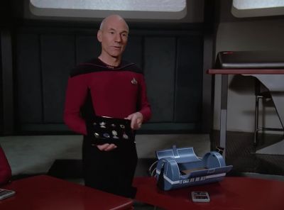 - What are these?
- My medals. - Star Trek: The Next Generation