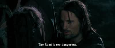 What are they saying? - The Lord of the Rings: The Fellowship of the Ring