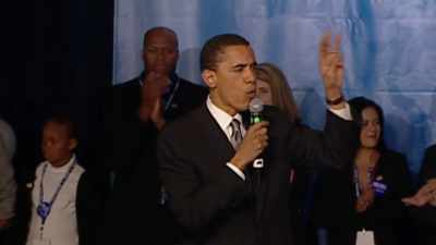 -What are those words?
-ALL: Yes we can! - Obama: In Pursuit of a More Perfect Union