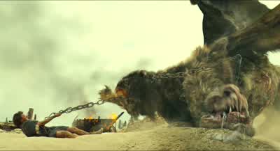 What are you waiting for Burn me - Wrath of the Titans