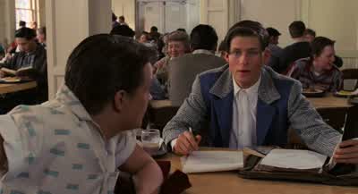 What are you writingUh StoriesScience fiction stories about visitorscoming down to Earth from other planetsGet out of town I didn't know you did anything creativeLet me read someOh No no no noI never let anybody read my storiesWhy notWell what if they - Back to the Future