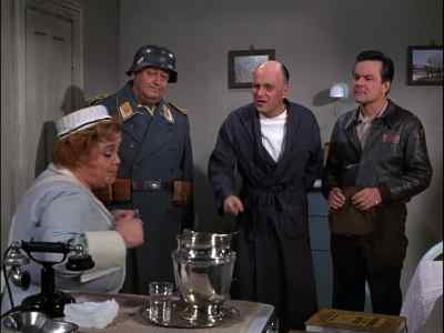What are you
doing here? - Hogan's Heroes