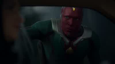 What are you doing here? - WandaVision