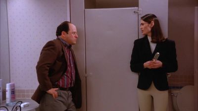 What are you
doing in here, George? - Seinfeld