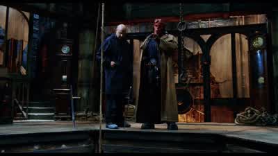 What are you doing? - Hellboy