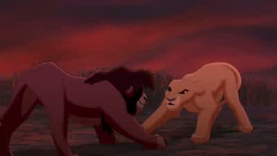 What are you doing? - The Lion King 2: Simba's Pride