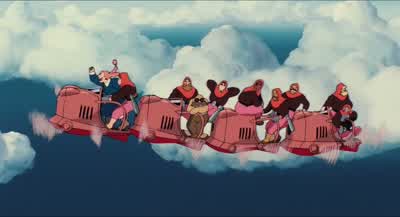 What are yου dοing, we're nοt mονing. - Castle in the Sky