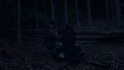 What are you... Hey!
I picked up your trail. - The Walking Dead: World Beyond
