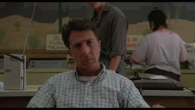 What are you Iooking at that for? - Rain Man
