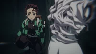 What are you looking at? - Demon Slayer: Kimetsu no Yaiba