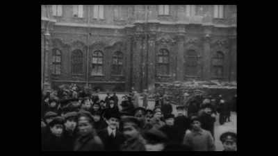 What begins with a female bread riot, - The Last Czars