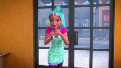 What better reason to talk?
What's your favorite color? - Barbie: A Touch of Magic