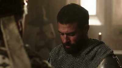 What better symbol to lead us
back to the Holy Land? - Knightfall