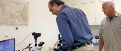 ... what we call a dissecting microscope. - Is Genesis History?