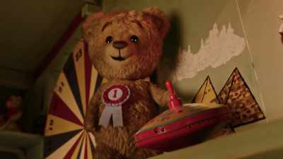 What can you get for one penny?
One ride on the carousel?? - Teddy's Christmas
