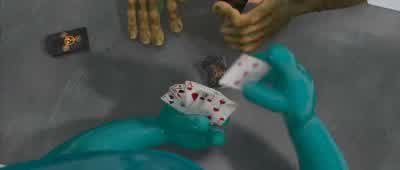 Do you......have any......threes? - Monsters vs  Aliens