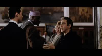 What can I sayMILTON Outstanding HehGo figure it a guy like Moyezliving in some subterranean shitholeall the while he's walking around with 15 million in his bank accountYou're kiddingWhat do you think he's paying us in Goat's bloodHey Tarzan we're - The Devil's Advocate