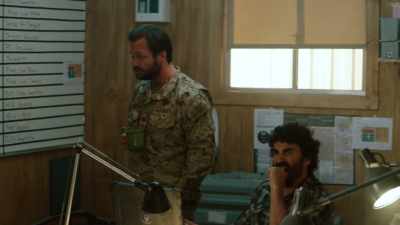What we can tell,
Ghani's been hit pretty hard - SEAL Team
