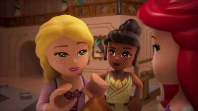 What? [chuckles] - LEGO Disney Princess: The Castle Quest