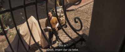 -What?
-Come here, I have a gift for you. - Paper Lives
