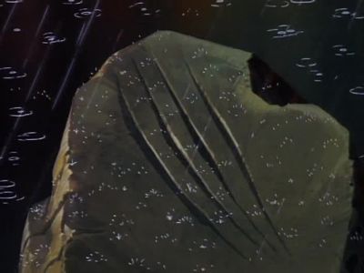 What could be strong enough
to leave claw marks in solid stone? - Gargoyles