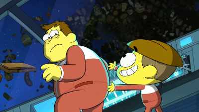 What? Cricket, what makes you think
I'm qualified to fly a spaceship? - Big City Greens the Movie: Spacecation