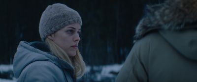 What did it feel like to shoot that female wolf - Hold the Dark