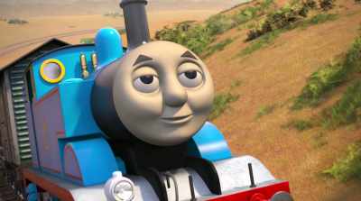 - What did I tell you,
Mr. Blue Tank Engine? - Thomas & Friends: Big World! Big Adventures! The Movie