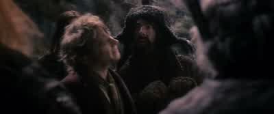 What did I tell youQuiet as a mouseALL CHATTERINGExcellent burglar material - The Hobbit: The Desolation of Smaug