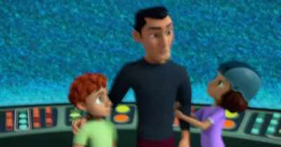 -What did he mean by "our big reunion"?
-[rumbling] - Spy Kids: Mission Critical