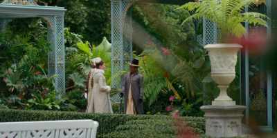 - What did you mean?
- That is a change of topic. - Queen Charlotte: A Bridgerton Story