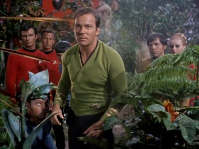 What did somebody say? - Star Trek