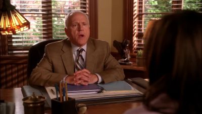What did you want to see me
about, principal Hobson? - Desperate Housewives