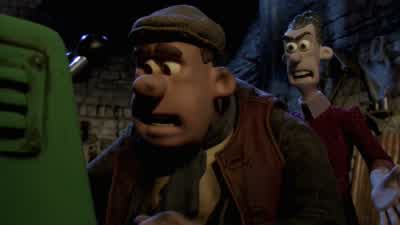 What did you do, you great pudding? - Chicken Run