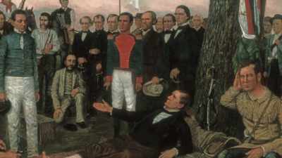 What they didn't say
is that General Santa Anna - Exterminate All the Brutes