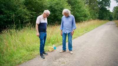 What do you actually do?
With my pothole artist's hat on, - James May and the Dull Men