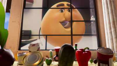 What do you call a noodle
that's trying to be something it's not? - Sausage Party: Foodtopia