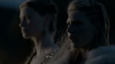 Oww! It's no use! Don't give up. ROLLO: What do you care if I give up or not? - Vikings
