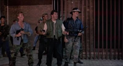 What do we do now Leo Kiss my ass - American Ninja 2: The Confrontation