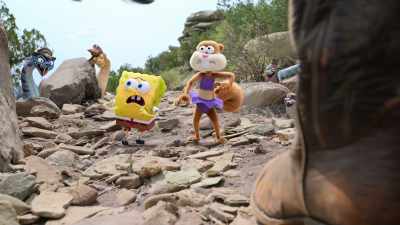 What do you do
when death stares you right in the face? - Saving Bikini Bottom: The Sandy Cheeks Movie