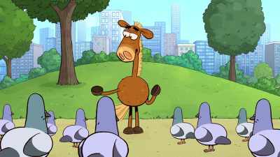 - What do you get when you cross
a woodpecker - It's Pony