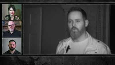-What do you hear?
-Saying, "get out." - The Holzer Files