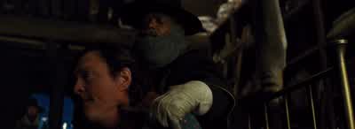 What do I got to say About John Ruth's ravingsHe's absolutely rightMe and one of them fella's is in cahoots Andwe're just waitin' for everybody go to sleepThat's when we gonna' kill y'all - The Hateful Eight