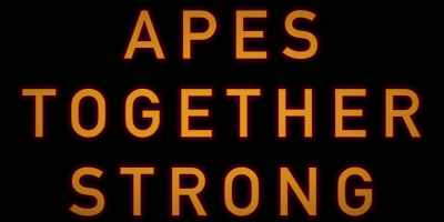 What do I have to lose?" - Apes Together Strong